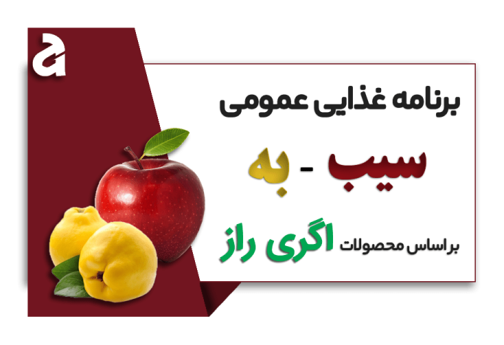 برنامه غذایی سیب و به